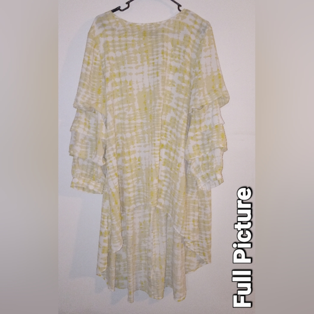 P● Luca Milano brand High low front Dress/Shirt. Size Large.